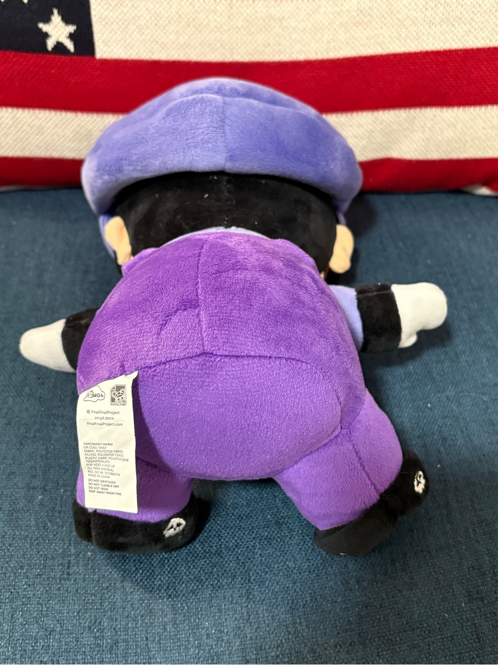 Plush Purple Gamer Character Plush - Picture 10 of 12